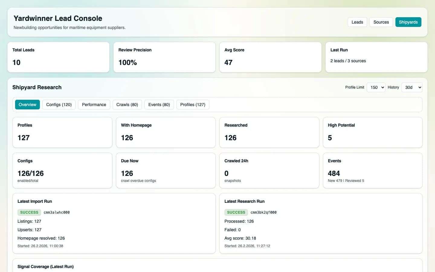 Yardwinner News – Vorschau 3