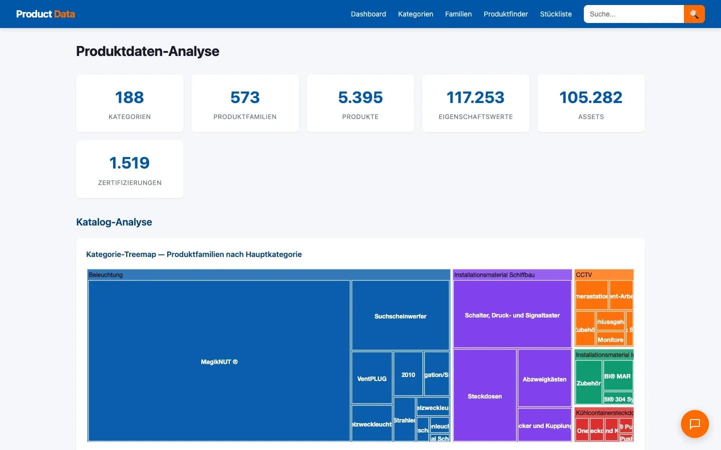 Product Data Indexer – Screenshot 1